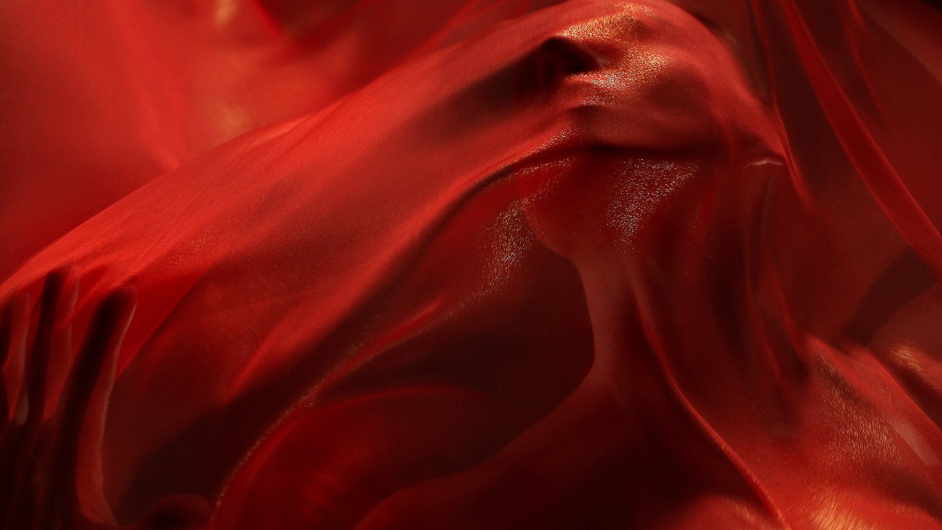 Female dancer in red silk shot on the Canon EOS R & RF 50mm F1.2L USM